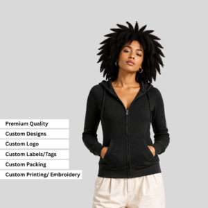 Custom Women’s Everyday Zip Pullover Hoodie